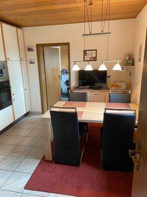 Essbereich in der Küche