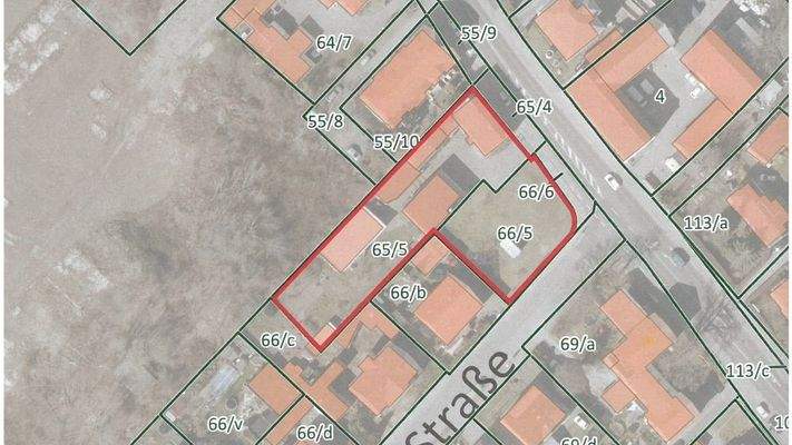 Lageplan Bestand