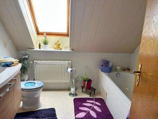 Badezimmer Dachgeschoss