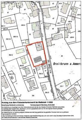 Vorbescheid Kataster