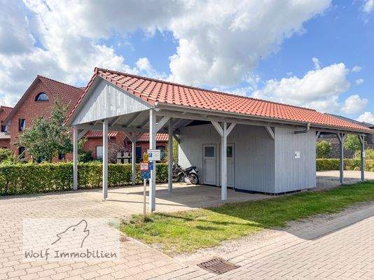 Carports mit Abstellräumen