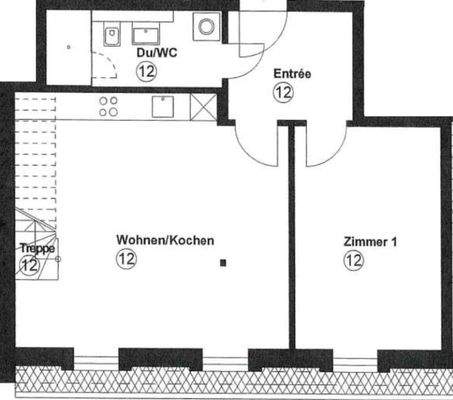 Grundriss untere Ebene