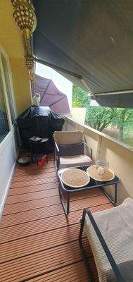 Überdachte Loggia