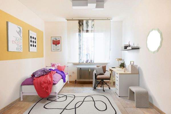 Schlafzimmer visualisiert