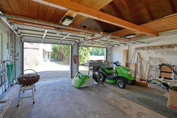 Innenansicht Doppelgarage