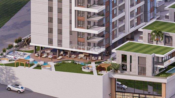 Sea View Houses with Indoor Pool in Yalincak Trabzon