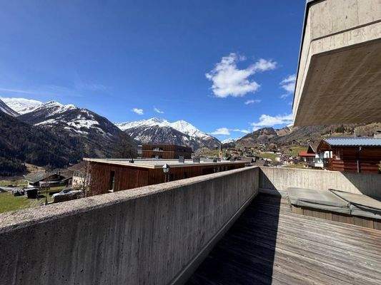 Aussicht auf die Berge