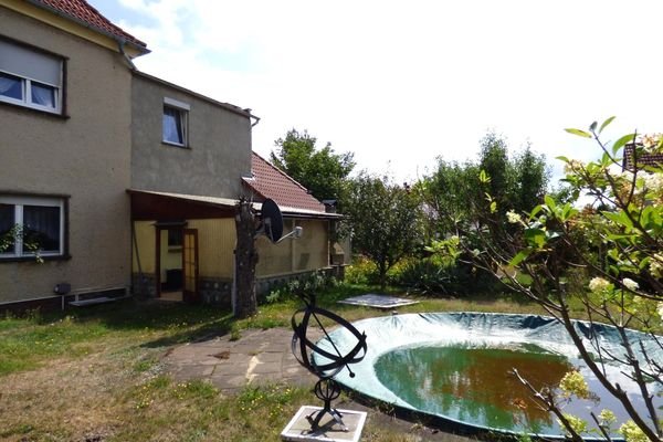 Pool im Garten