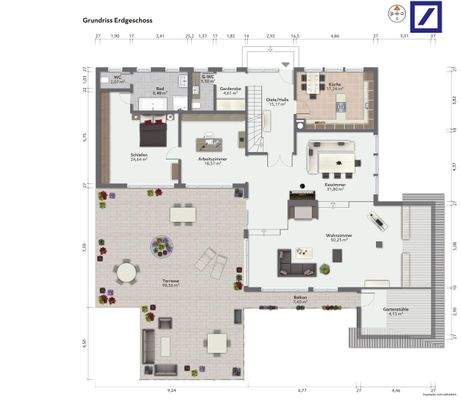 Grundriss Erdgeschoss