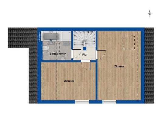 Grundriss Dachgeschoss