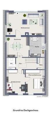 Grundriss Dachgeschoss 