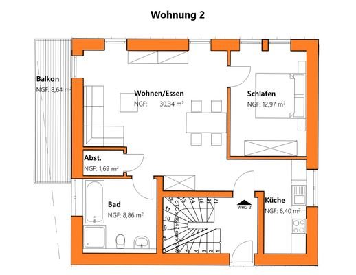 Wohnung 2