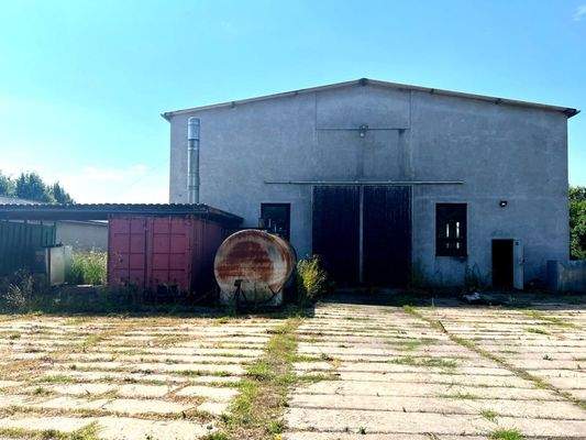 Werkstatt hintere Ansicht