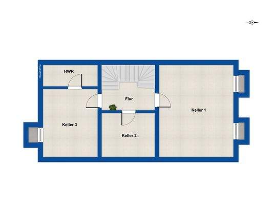 Grundriss Kellergeschoss