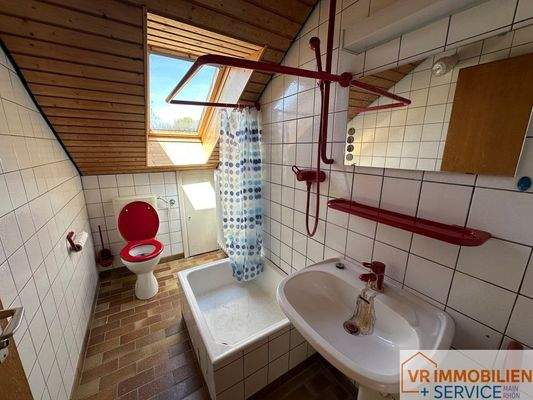 Badezimmer Dachgeschoss