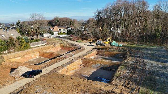 Erdarbeiten_Baugrube Keller