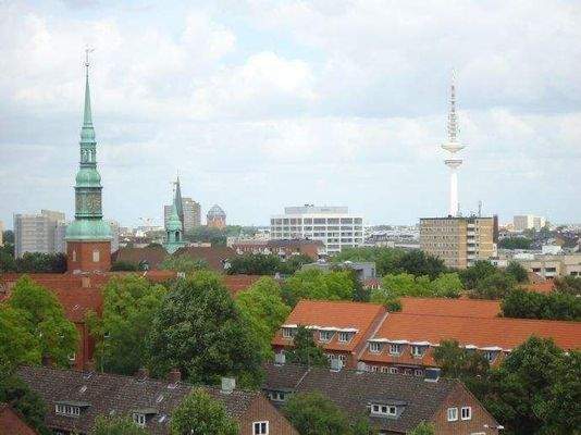 Blick vom seitlichen Balkon