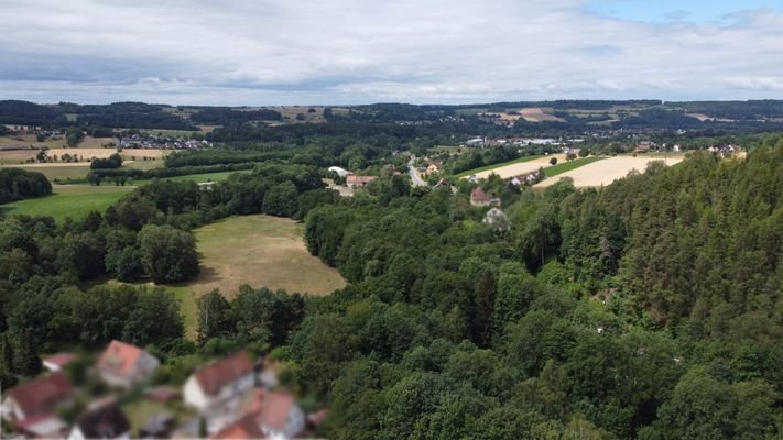 Blick Richtung Weidenberg