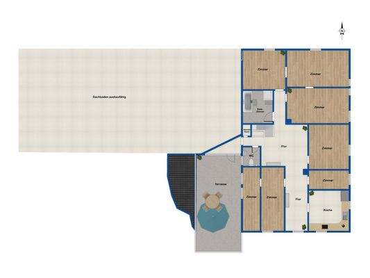 Grundriss Dachgeschoss