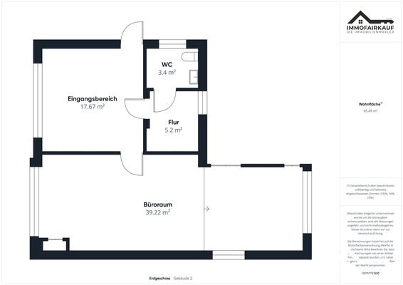 Grundriss Nebengebäude