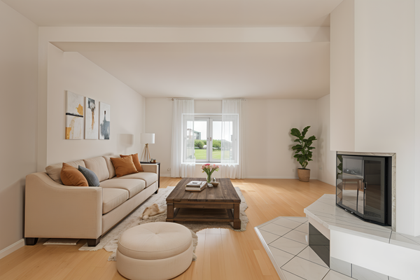 EG Wohnzimmer Visualisierung