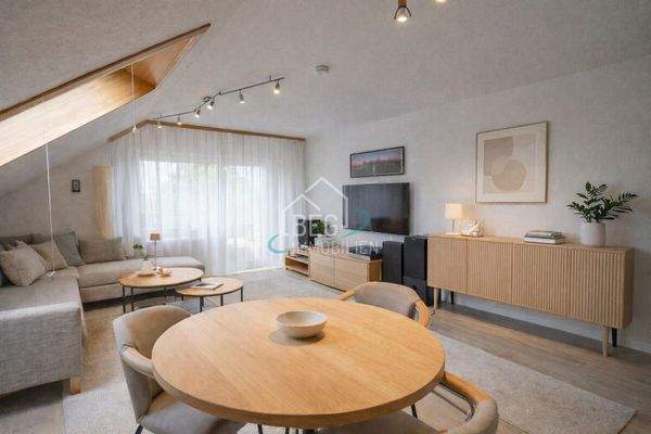 virtuell bearbeiteter Wohn-Essbereich (2)