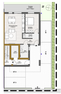 Grundriss EG rechts