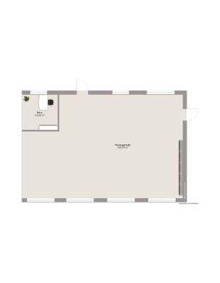 Grundriss Montagehalle