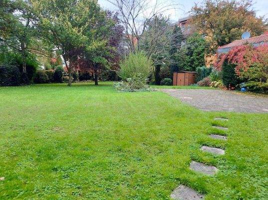 Gepflegter Gemeinschaftsgarten