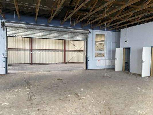 Innenansicht auf Zugang