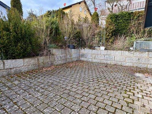 Dachterrasse auf Doppelgarage