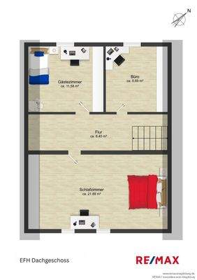 EFH Dachgeschoss unbemaßt