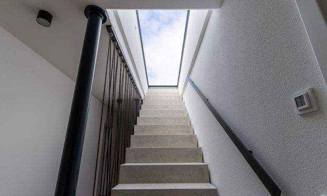 Aufgang zur Dachterrasse