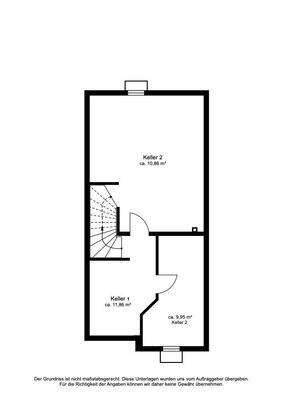 Grundriss Keller