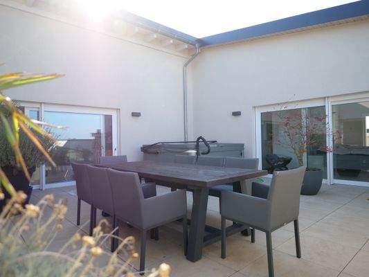 Dachterrasse 2 mit Whirlpool