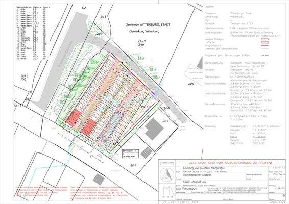 8er Paket Neubaugaragen Wittenburg