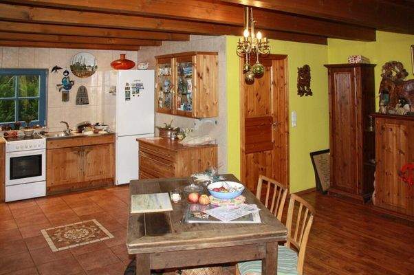 Wohnen und Küche Bungalow