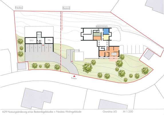 Grundriss UG - Neubau