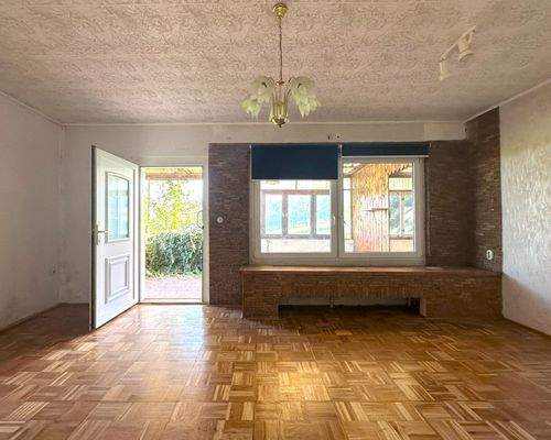 Wohnzimmer, Zugang Terasse