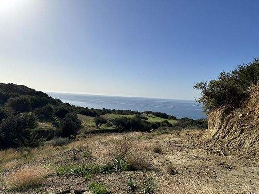 Kreta, Triopetra: Grundstück mit Meerblick zu verkaufen