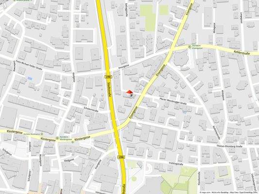 Geolyzer Kartenausschnitt