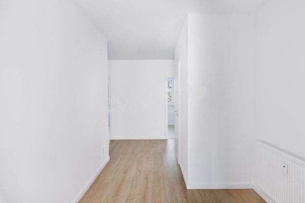 Flur mit integriertem Einbauschrank