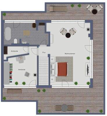 Grundriss Dachgeschoss