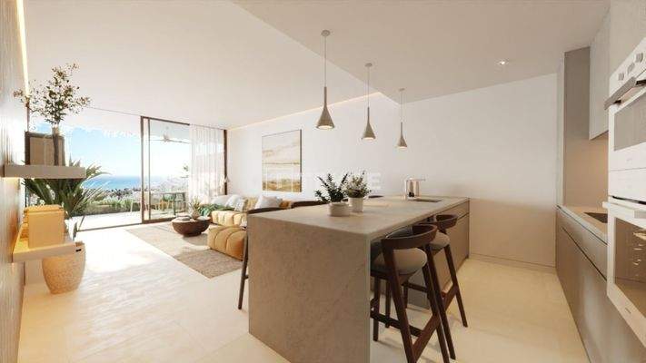 New Panoramic Sea View Apartments in Fuengirola