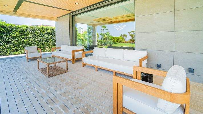 Unique Villa with Panoramic Sea View in a Beach Complex in Yalıkavak