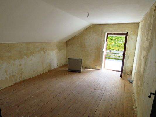 Kinderzimmer mit Terrasse 