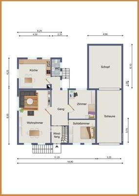 Grundriss Erdgeschoss