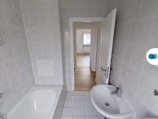 Ansicht II: Badezimmer