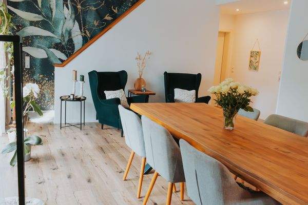 Esszimmer mit Galerie