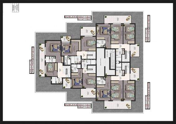 Apartments with Hotel Facilities in Alanya Kargıcak